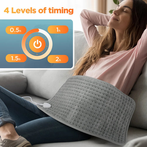 58x29CM Heating Pad 10 Level 4 Mode Timing Heating Blanket Winter Warm Keeping Legs Abdomen Hands Body Warmer Heating Mat