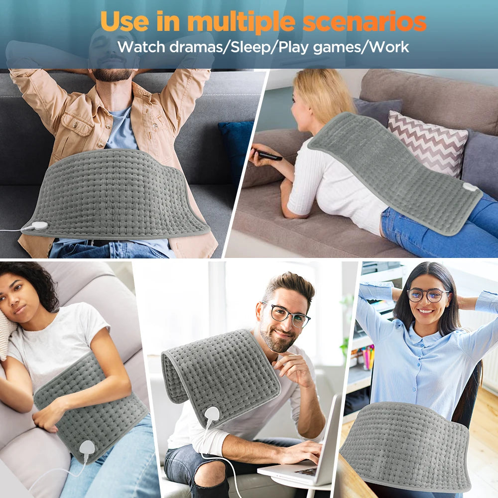 58x29CM Heating Pad 10 Level 4 Mode Timing Heating Blanket Winter Warm Keeping Legs Abdomen Hands Body Warmer Heating Mat